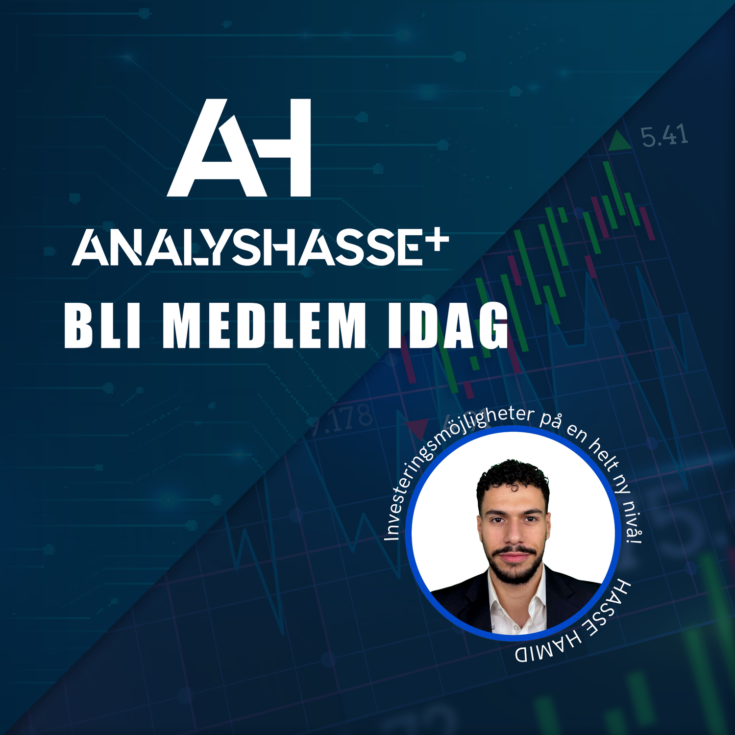 Analyshasse+ medlemskap